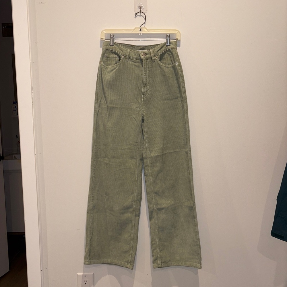 Corduroy Pants - Green